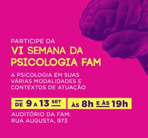 Post Semana da Psicologia FAM!